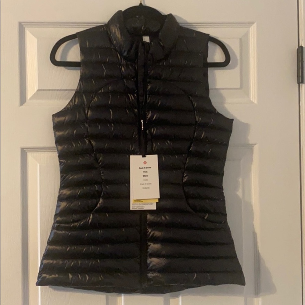 Lululemon grey goose down/feather